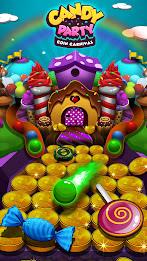 Candy Donuts Coin Party Dozer Tangkapan skrin 0