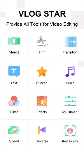 Vlog Star - 視頻特效編輯器 螢幕截圖 1