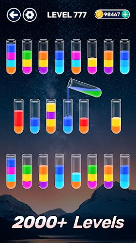 Color Water Sort : Puzzle Game Screenshot 1