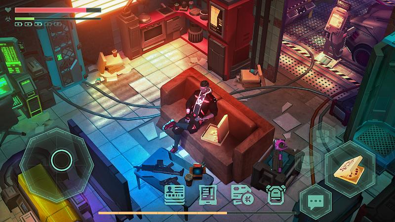 Cyberika: RPG e Ação Cyberpunk Screenshot 1