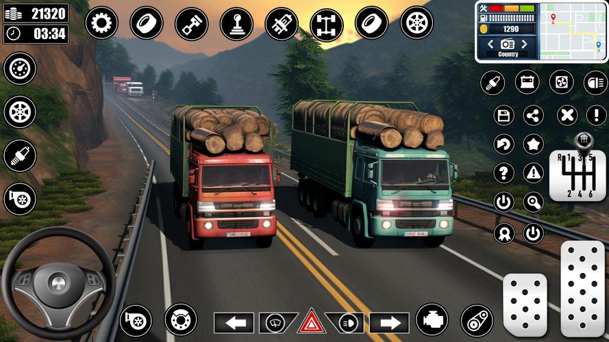 Cargo Truck Driver 螢幕截圖 3