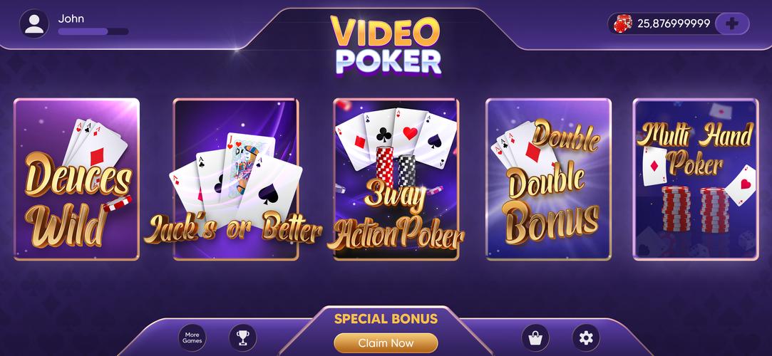 Video Poker Plus 스크린샷 3