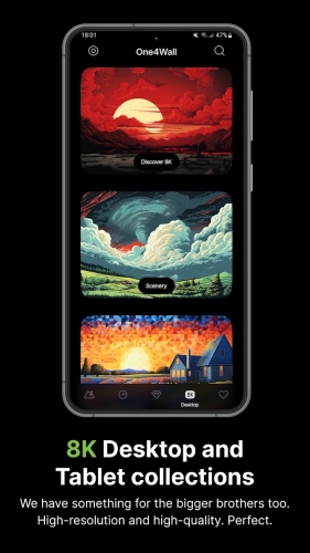 One4Wall: AI Wallpapers Ảnh chụp màn hình 2