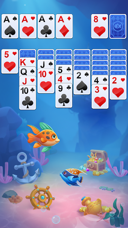 Solitaire Fish: Card Games 螢幕截圖 0