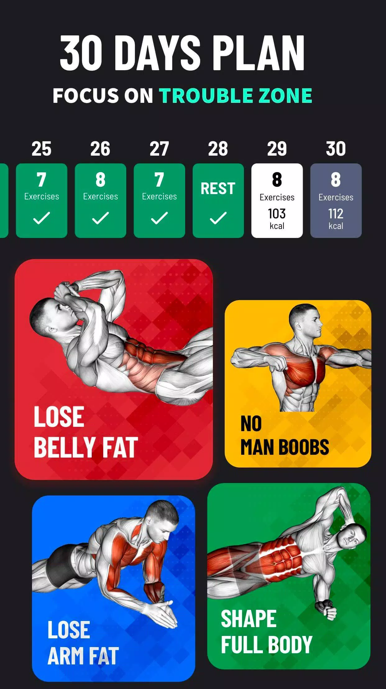 Lose Weight App for Men স্ক্রিনশট 1