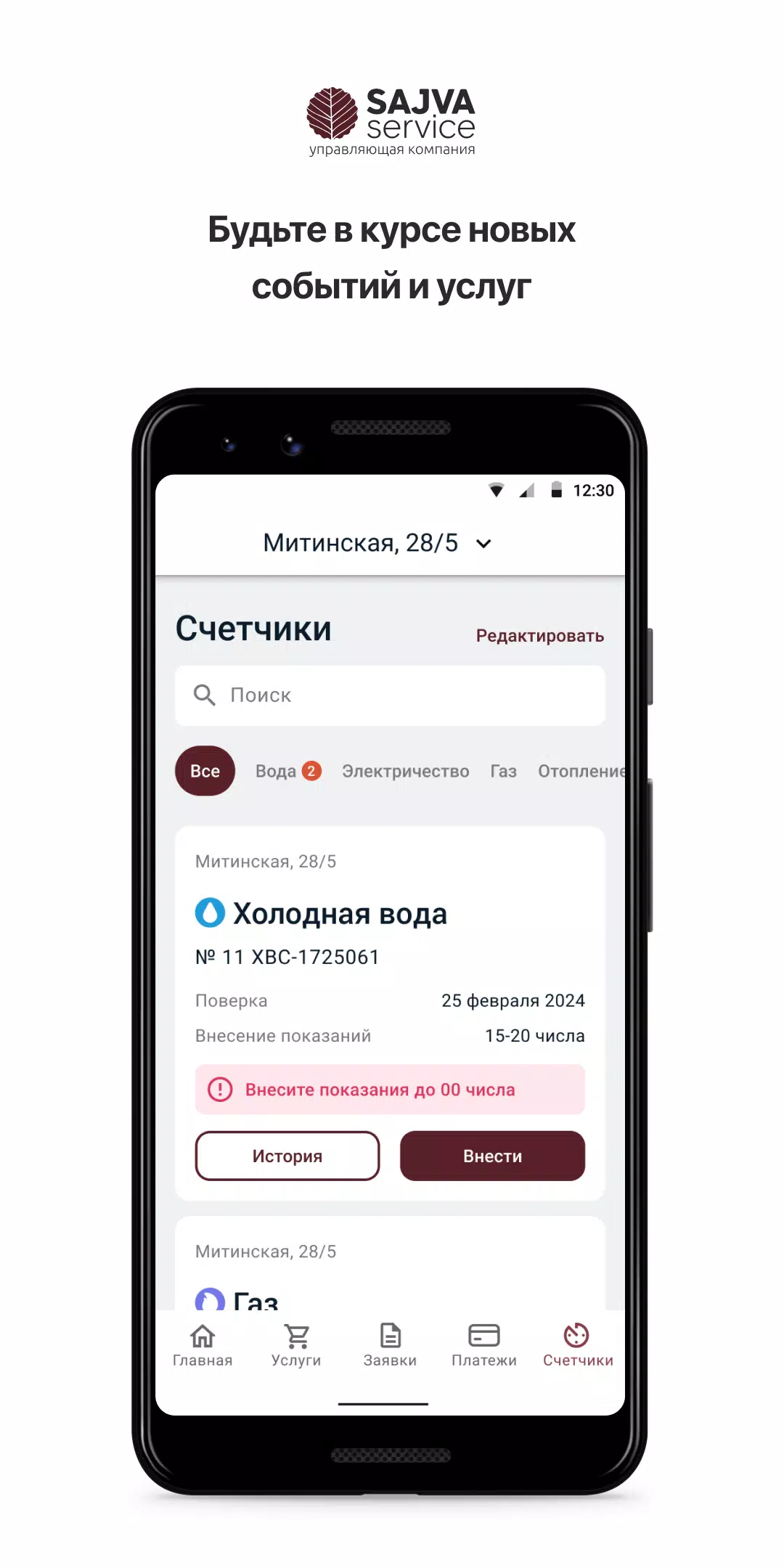 Sajva Service Zrzut ekranu 2