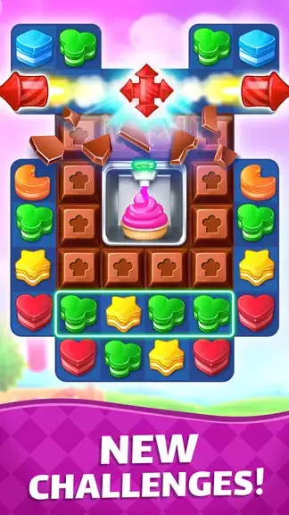 Cake Blast: Match 3 Games स्क्रीनशॉट 3