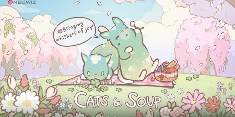 Cats & Soup heeft een update met kersenbloesem-thema uitgebracht met nieuwe en levendige seizoensgebonden inhoud