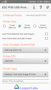ESC POS USB Print service ภาพหน้าจอ 0