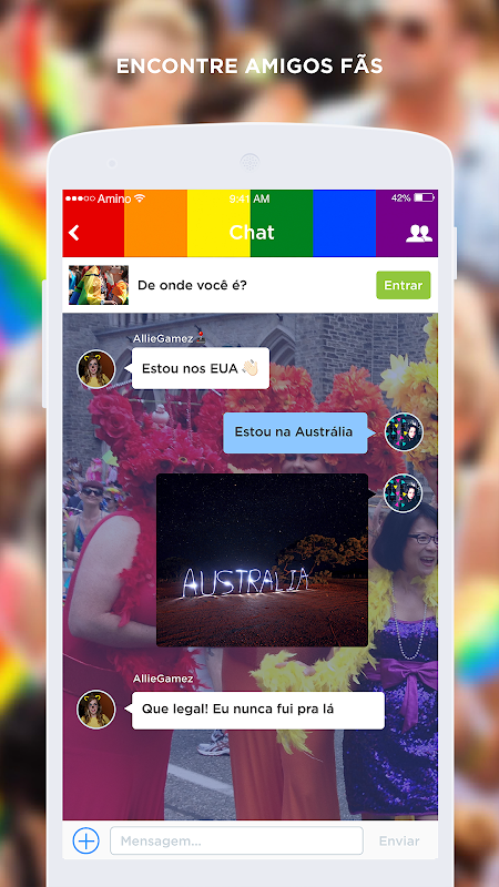 LGBT Amino em Português Screenshot 1