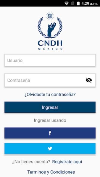 CNDH Informa Captura de pantalla 1