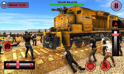 US Army Train Zombie Shooting 螢幕截圖 0