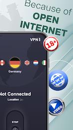 Schermata VPN Master - OneTap Connection 3