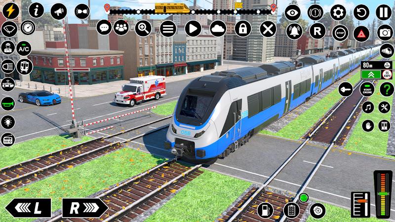 Real Indian Railway Train Game Captura de tela 1