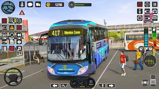 City Coach Bus Driving 2023 Tangkapan skrin 3