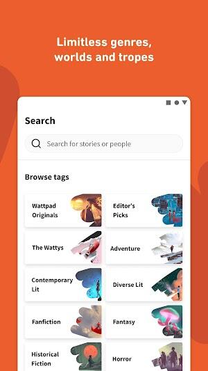 Wattpad mod apk 下载