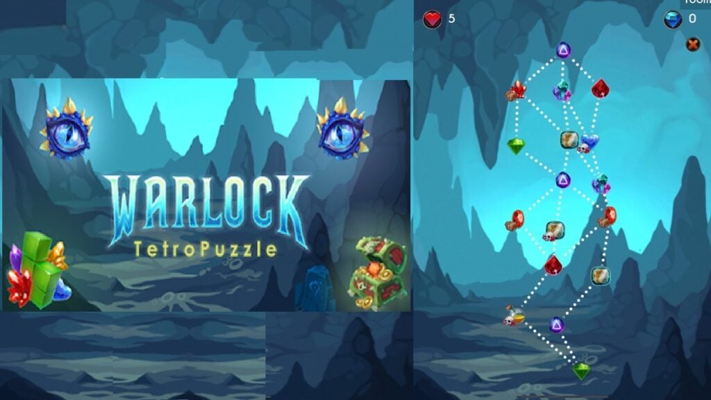 Warlock TetroPuzzle Is A Blend Of Candy Crush, Tetris And Dungeons Filled With Magic