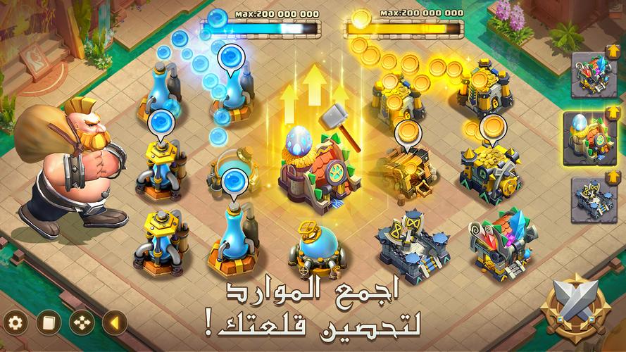 Castle Clash: حاكم العالم ภาพหน้าจอ 1