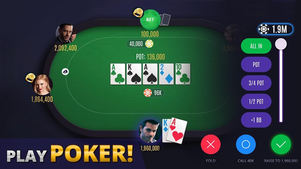 Poker Arena Champions - Texas Hold’em & Omaha Captura de tela 0