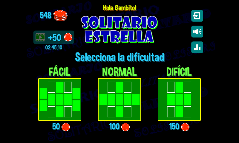 Solitario Estrella 스크린샷 2