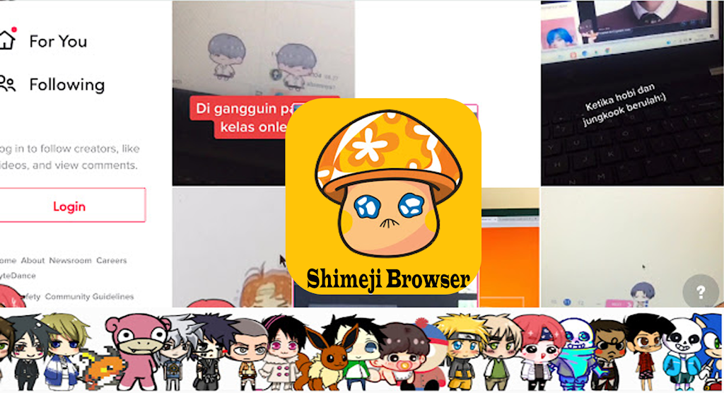 Shimeji Browser Extension Скриншот 1