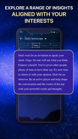 Daily Horoscope Captura de pantalla 3