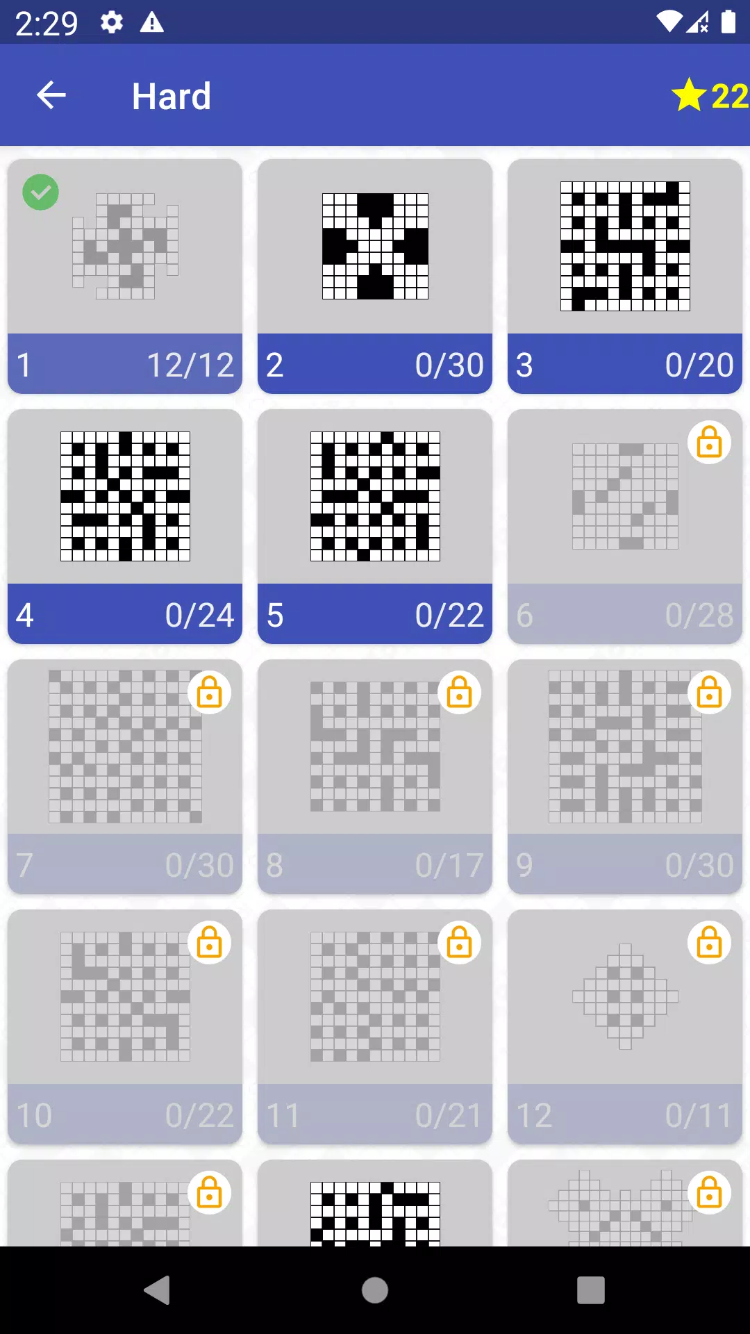English Crossword puzzle 螢幕截圖 2