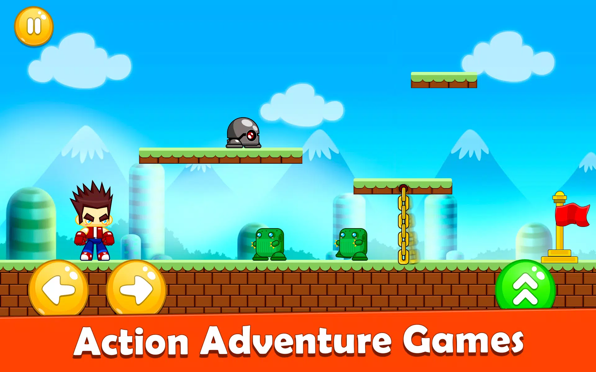 Brave Hero Adventures Game Zrzut ekranu 1