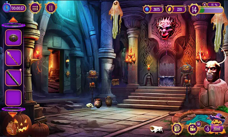 Halloween Game: Cursed Realm Ảnh chụp màn hình 0