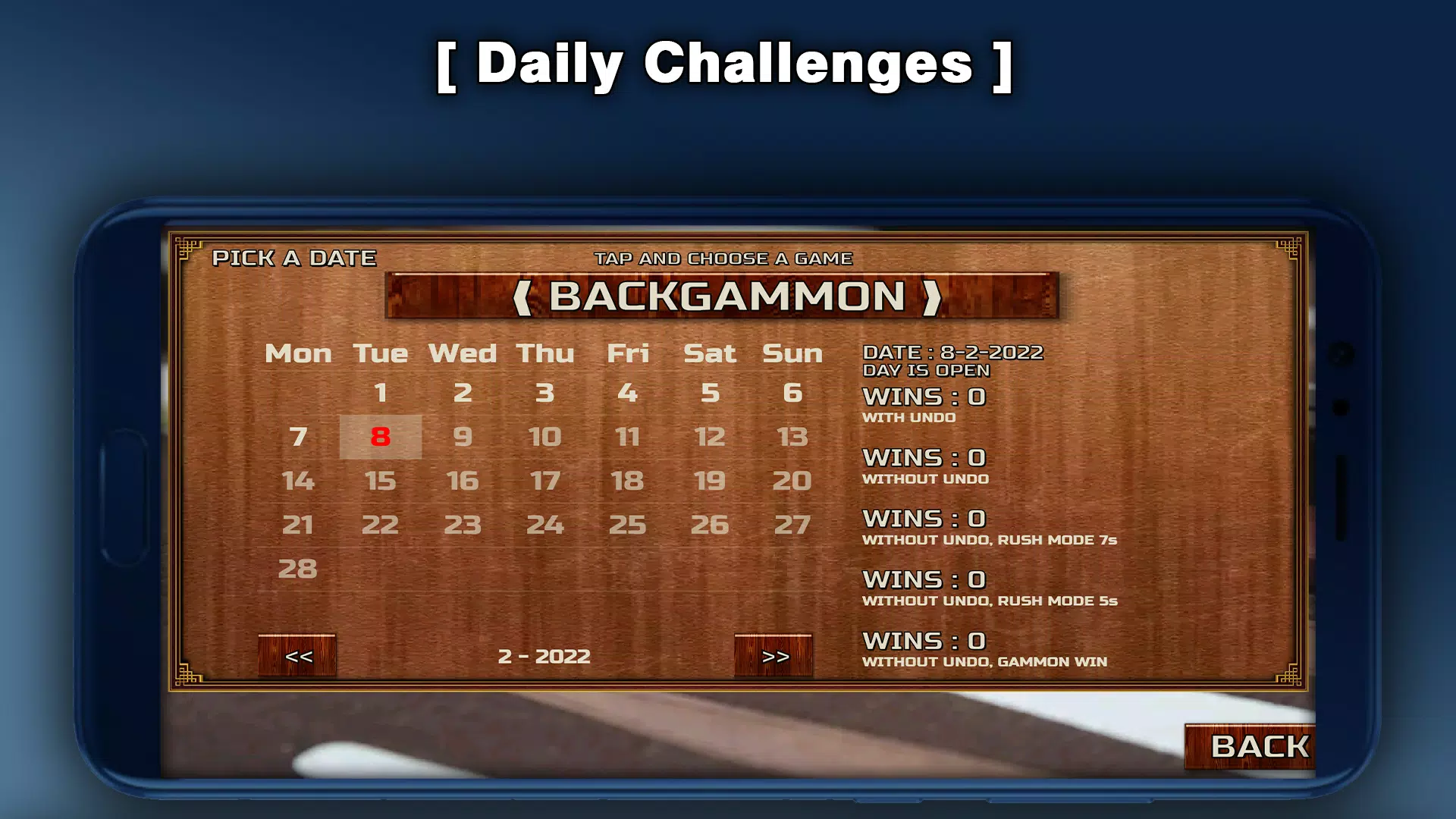 Schermata Backgammon - 18 Board Games 3