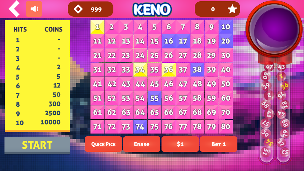 Keno Cleopatra स्क्रीनशॉट 2