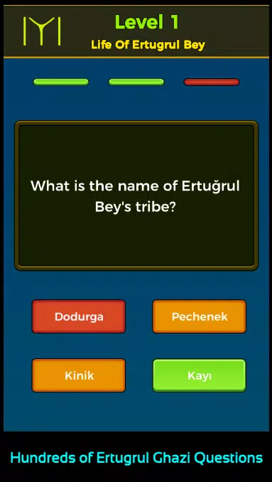 Ertugrul Ghazi Quiz Game ဖန်သားပြင်ဓာတ်ပုံ 1