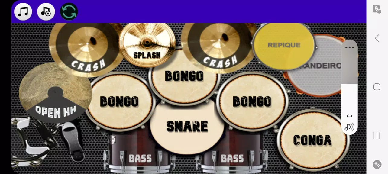 Drum Studio: Bateria Virtual Captura de tela 2