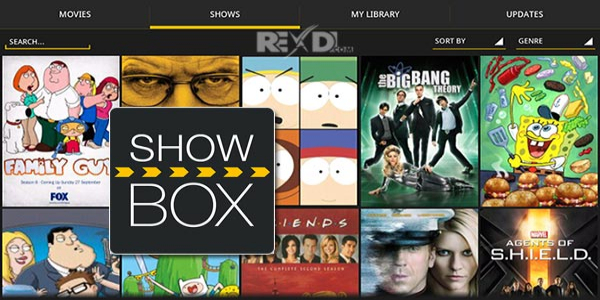 Schermata Showbox 0