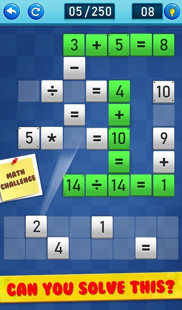 Math Puzzle Game - Math Pieces ဖန်သားပြင်ဓာတ်ပုံ 1