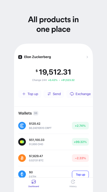 SPACE iZ Wallet স্ক্রিনশট 3