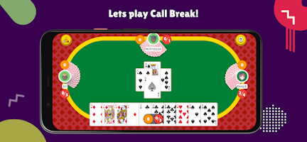 Call Break Multiplayer 螢幕截圖 1