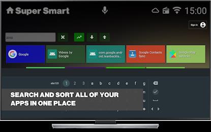 Super Smart TV Launcher ဖန်သားပြင်ဓာတ်ပုံ 2