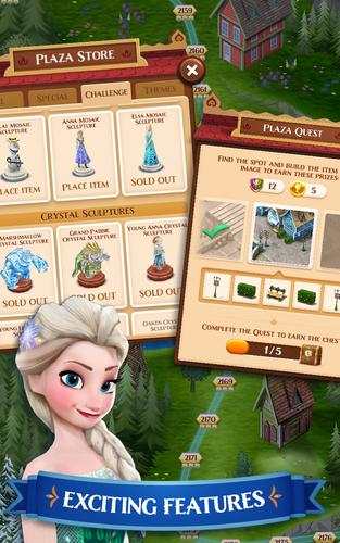 Disney Frozen Free Fall Games Tangkapan skrin 1