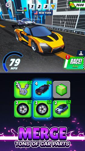 Super Car Merge ภาพหน้าจอ 0