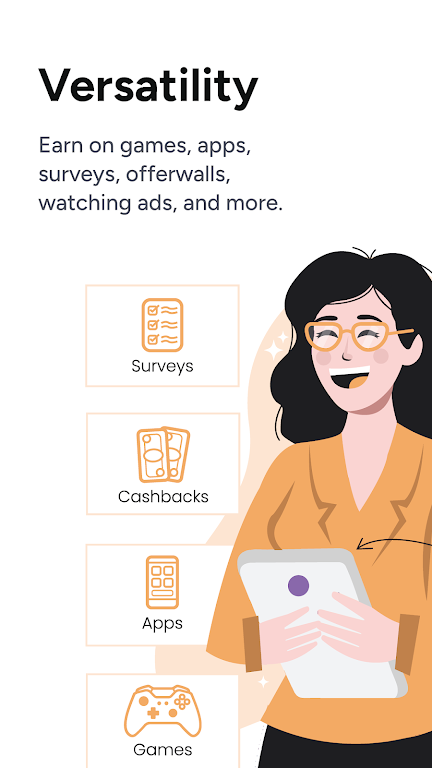 Earnweb: Earning app & website Captura de tela 2