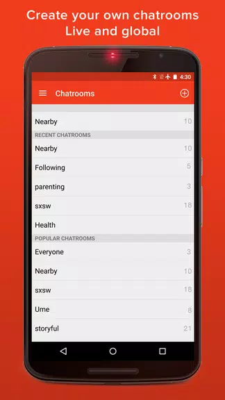FireChat Schermafbeelding 2