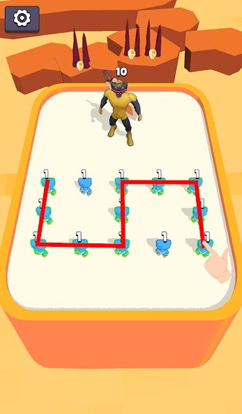 Merge Monster: Frog Evolution Mod Capture d'écran 1