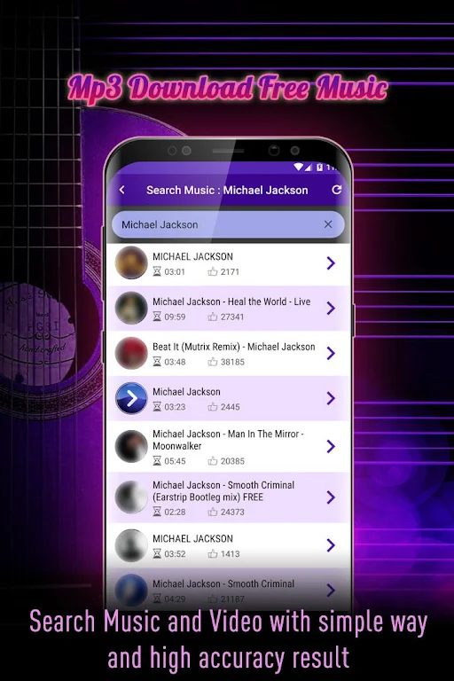 Juice Mp3 - Free Music Download应用截图第2张