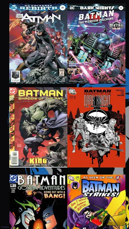 Comics Batman Captura de tela 3