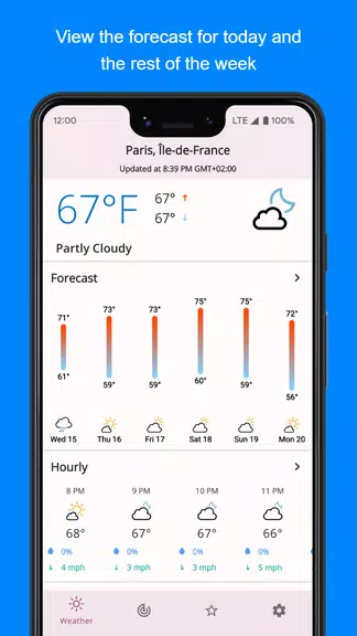 SimpleWeather Zrzut ekranu 0