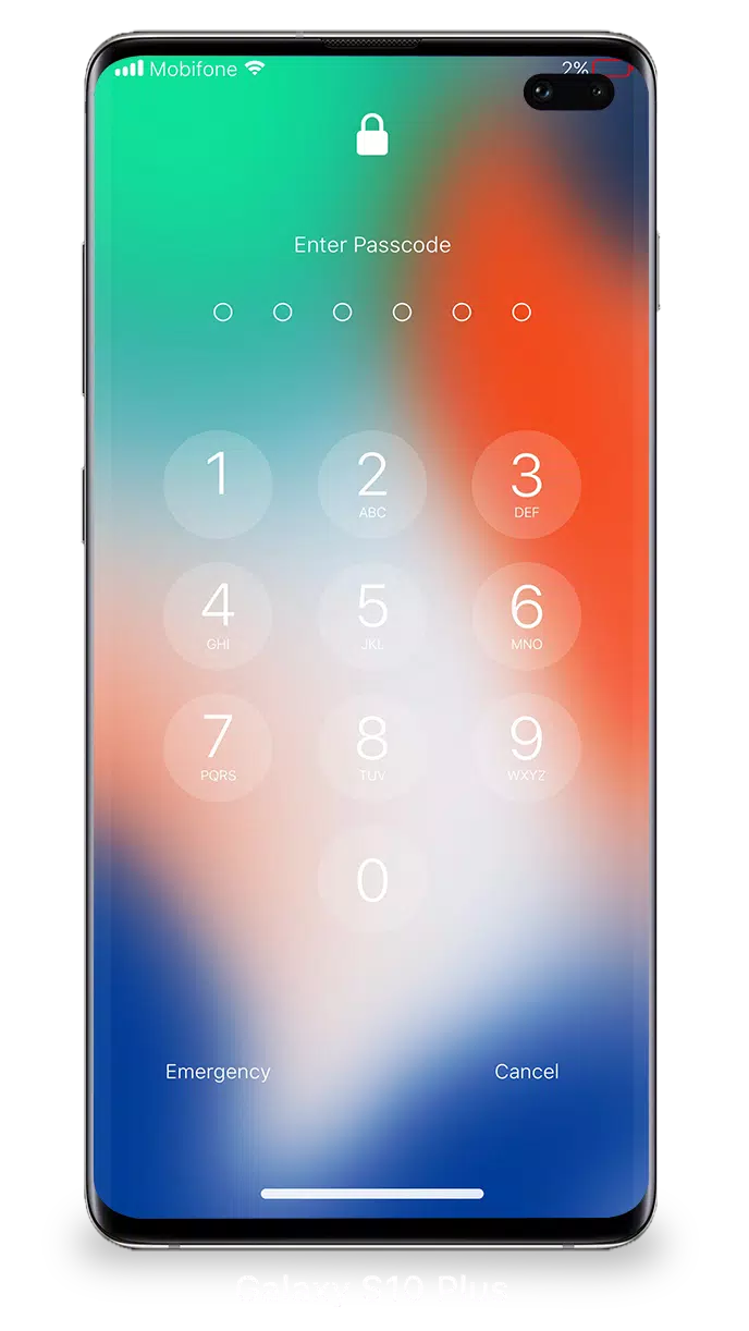 Lock Screen iOS 15 ဖန်သားပြင်ဓာတ်ပုံ 0