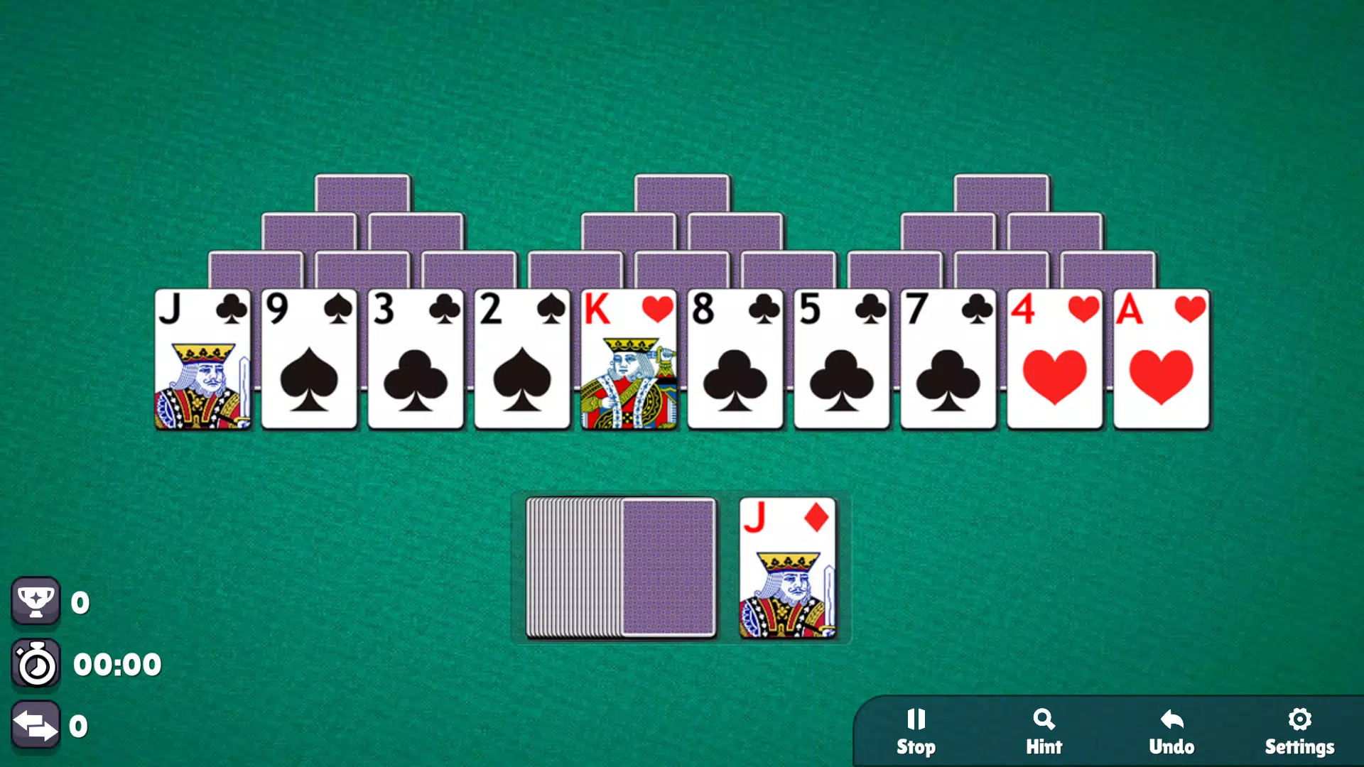 Solitaire: TriPeaks Captura de tela 0