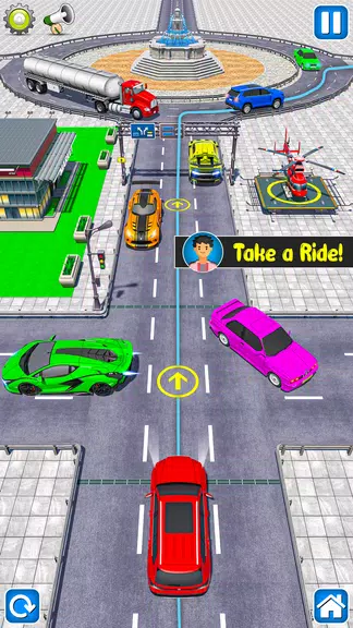 Pick Me Up Car Simulator 螢幕截圖 1