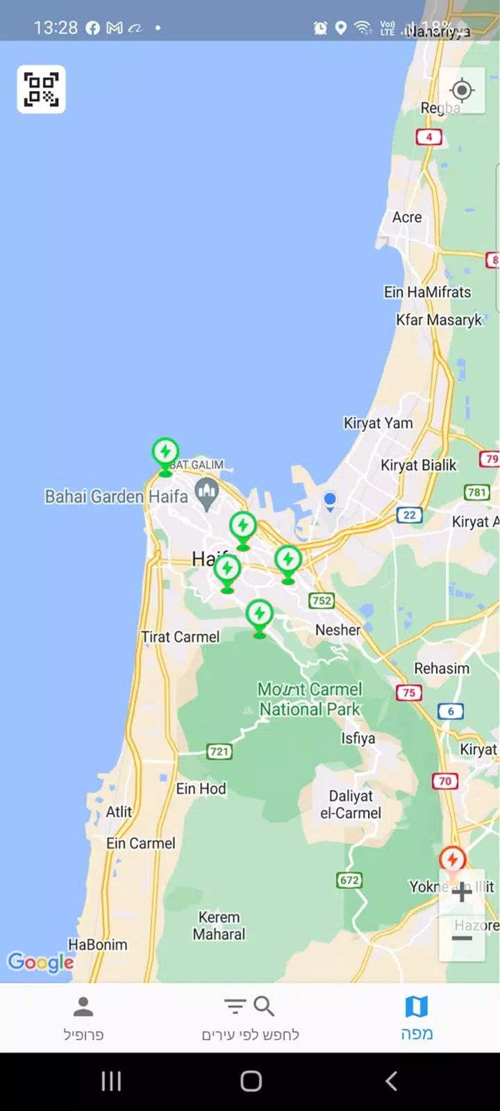 Schermata EVlink 0